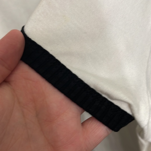 Forever 21 + size white stripped shirt never worn - Picture 3 of 4